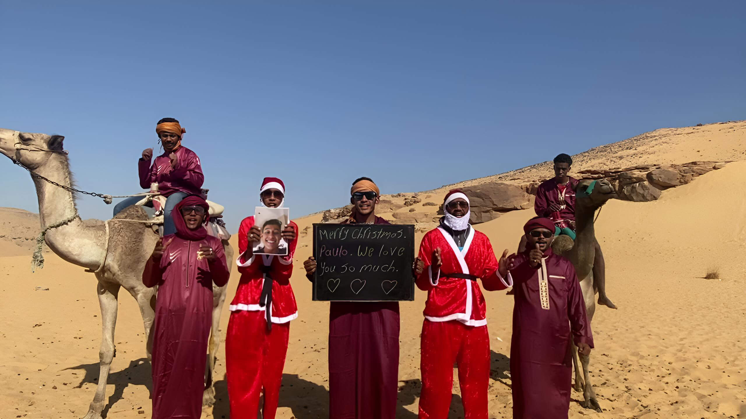 Christmas greetings from Africa